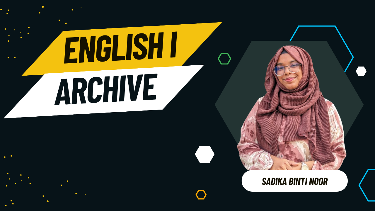 ENGLISH I Archive