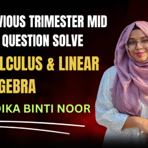 Calculus and Linear Algebra Question Solve With Exam (Nex-5251)